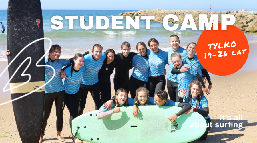 surfingowy camp studencki